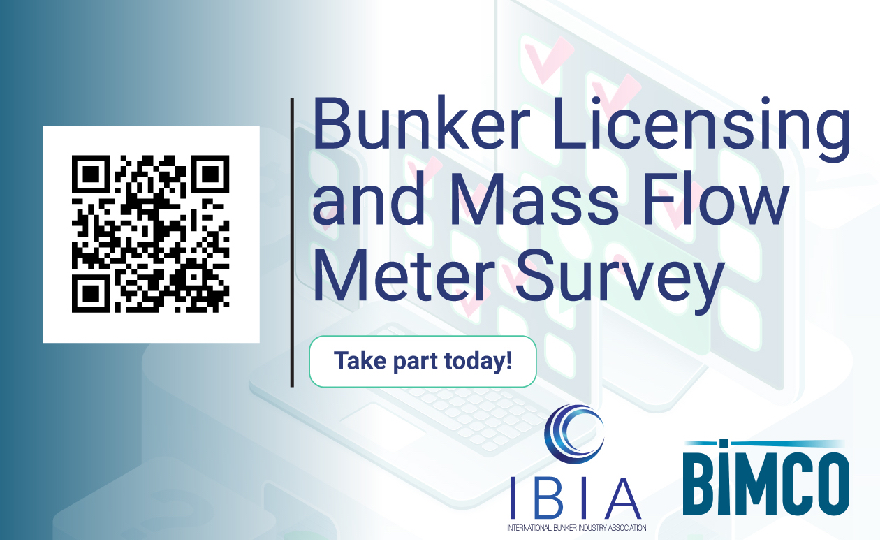 IBIA and BIMCO launch survey to identify need for bunker licencing
